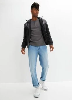 T-shirt Col Henley, Manches Longues -Rainbow Verkoopwinkel 23144788 230TfUub