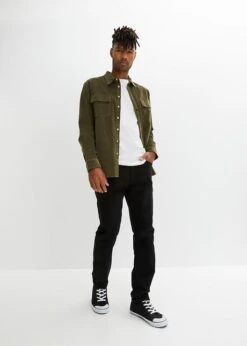 Chemise Manches Longues En Velours Côtelé, Loose Fit -Rainbow Verkoopwinkel 23144858 hJHa6GvQ