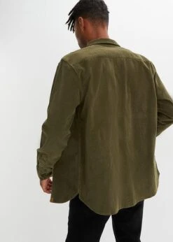 Chemise Manches Longues En Velours Côtelé, Loose Fit -Rainbow Verkoopwinkel 23144867 bi5pyZBY