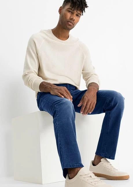 Jean Extensible Regular Fit Coupe Confort, Straight 7 Jean Extensible Regular Fit Coupe Confort, Straight - Afbeelding 5