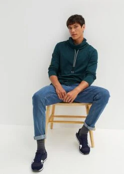 T-shirt Manches Longues à Col Châle Regular Fit 12 T-shirt Manches Longues à Col Châle Regular Fit -Rainbow Verkoopwinkel 23166103 R19Dag4H