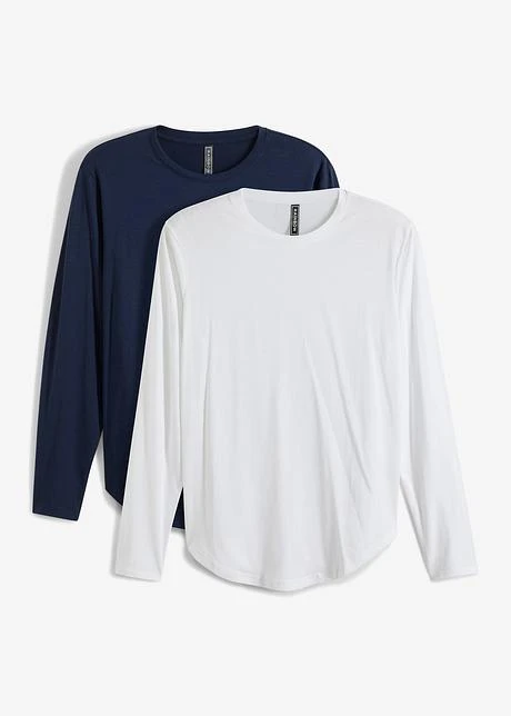 Rainbow Lot 2 T-shirts Manches Longues En Coton 3 Rainbow Lot 2 T-shirts Manches Longues En Coton