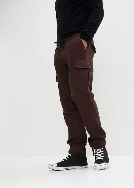 Rainbow Pantalon Thermo Loose Fit Avec Poches Cargo, Straight 4 Rainbow Pantalon Thermo Loose Fit Avec Poches Cargo, Straight - Afbeelding 2