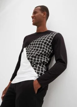 Rainbow T-shirt Manches Longues En Coton Bio, Loose Fit -Rainbow Verkoopwinkel 23196512 Re8koA2e