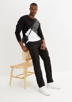 Rainbow T-shirt Manches Longues En Coton Bio, Loose Fit -Rainbow Verkoopwinkel 23196513 5HXJhZQH