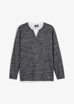 T-shirt Manches Longues, Style 2 En 1