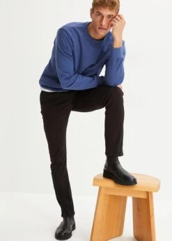 Pantalon Chino Extensible Regular Fit Avec Pinces, Straight -Rainbow Verkoopwinkel 23211283 3bfSR92V