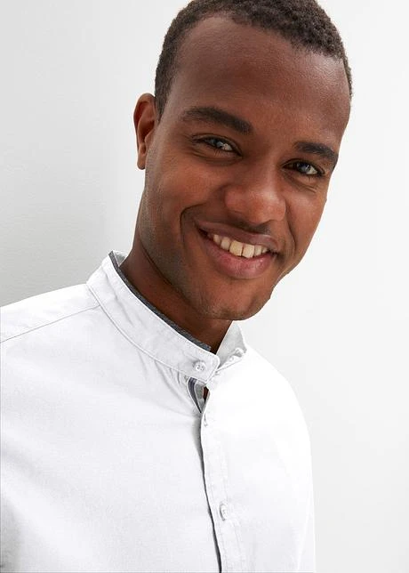 Chemise Manches Longues à Col Montant 7 Chemise Manches Longues à Col Montant - Afbeelding 5