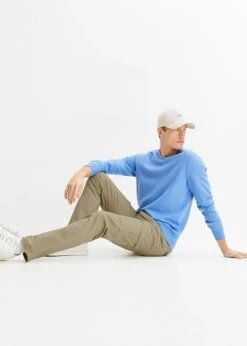 Pantalon Cargo Extensible Slim Fit, Jambes Droites -Rainbow Verkoopwinkel 23217444 ntHFSdbi