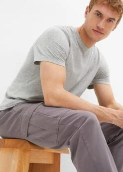 Rainbow Pantalon Droit Stretch Taille élastiquée Avec Poches Cargo, Slim Fit -Rainbow Verkoopwinkel 23217451 DccXlIEQ