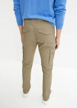 Pantalon Cargo Extensible Slim Fit, Jambes Droites -Rainbow Verkoopwinkel 23217453 NW8emT2J