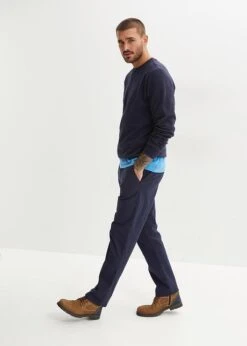 Pantalon Chino Droit Regular Fit Essential En Coton Stretch -Rainbow Verkoopwinkel 23228662 T6OLlFcw