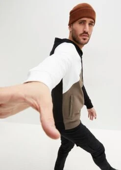 Rainbow Sweat Zippé à Capuche En Coton Bio Avec Poches Sur Les Côtés -Rainbow Verkoopwinkel 23228715 olQCwdHU