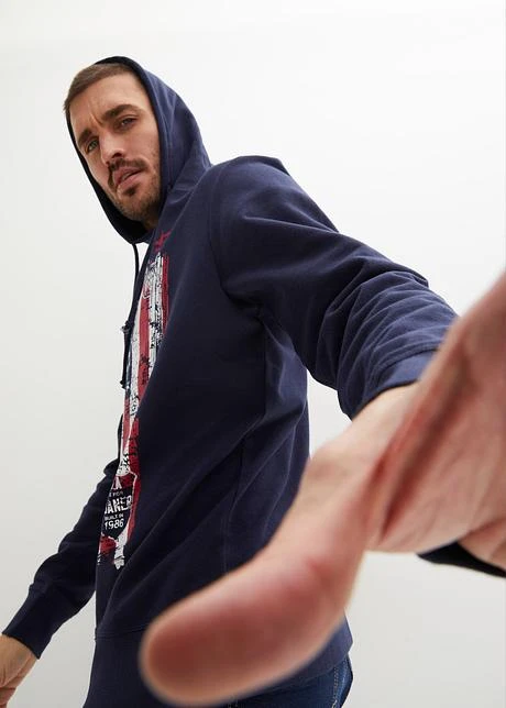 Sweat-shirt à Capuche En Coton 9 Sweat-shirt à Capuche En Coton - Afbeelding 7