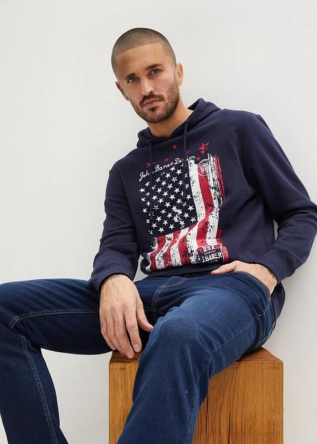 Sweat-shirt à Capuche En Coton 4 Sweat-shirt à Capuche En Coton - Afbeelding 2