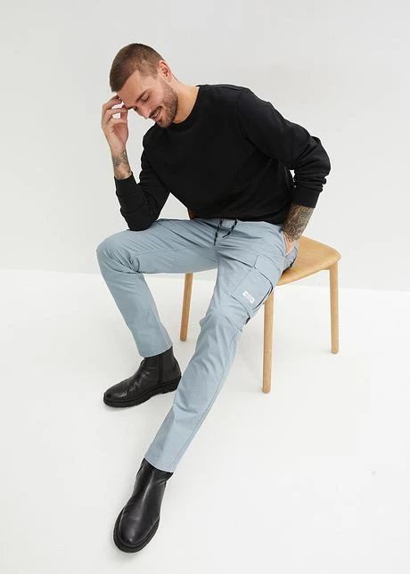 Pantalon Cargo Regular, Straight 6 Pantalon Cargo Regular, Straight - Afbeelding 4