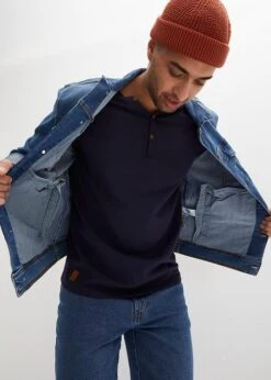 Lot De 2 T-shirts Coton Col Tunisien -Rainbow Verkoopwinkel 24002159 9iaMXqeC