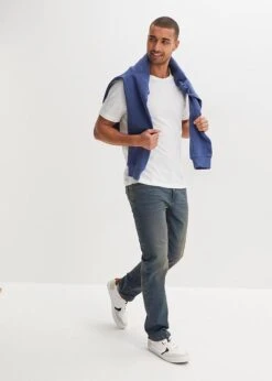 Jean Extensible Classic Fit, Straight -Rainbow Verkoopwinkel 24002162 QJb7zcu5