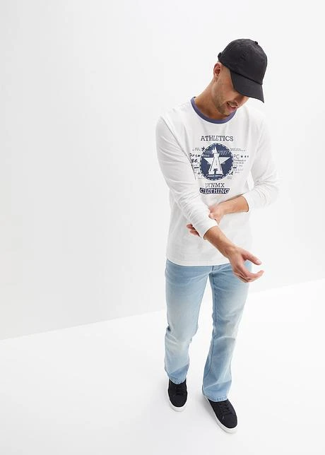 Lot De 2 T-shirts Manches Longues Imprimés 6 Lot De 2 T-shirts Manches Longues Imprimés - Afbeelding 4