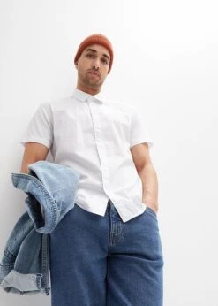 Rainbow Chemise Manches Courtes Extensible, Slim Fit -Rainbow Verkoopwinkel 24006259 ZdWYi4zN