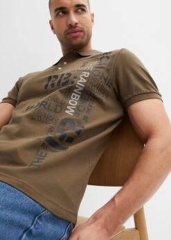 Rainbow Polo Slim Fit Facile D'entretien En Coton -Rainbow Verkoopwinkel 24006268 EYEn4khA