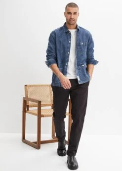 Rainbow Pantalon Chino Regular Extensible, Raccourci, Tapered -Rainbow Verkoopwinkel 24006658 eU1FSJnv