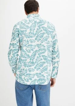 Chemise Manches Longues Légères Avec Manches Retroussées En Coton -Rainbow Verkoopwinkel 24021088 10ZSXtFG