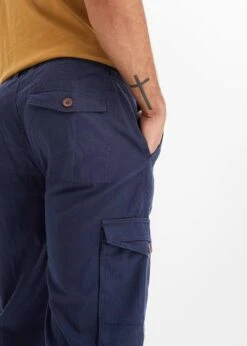 Bermuda Long Cargo Avec Lin -Rainbow Verkoopwinkel 24033311 KcKsTbQq